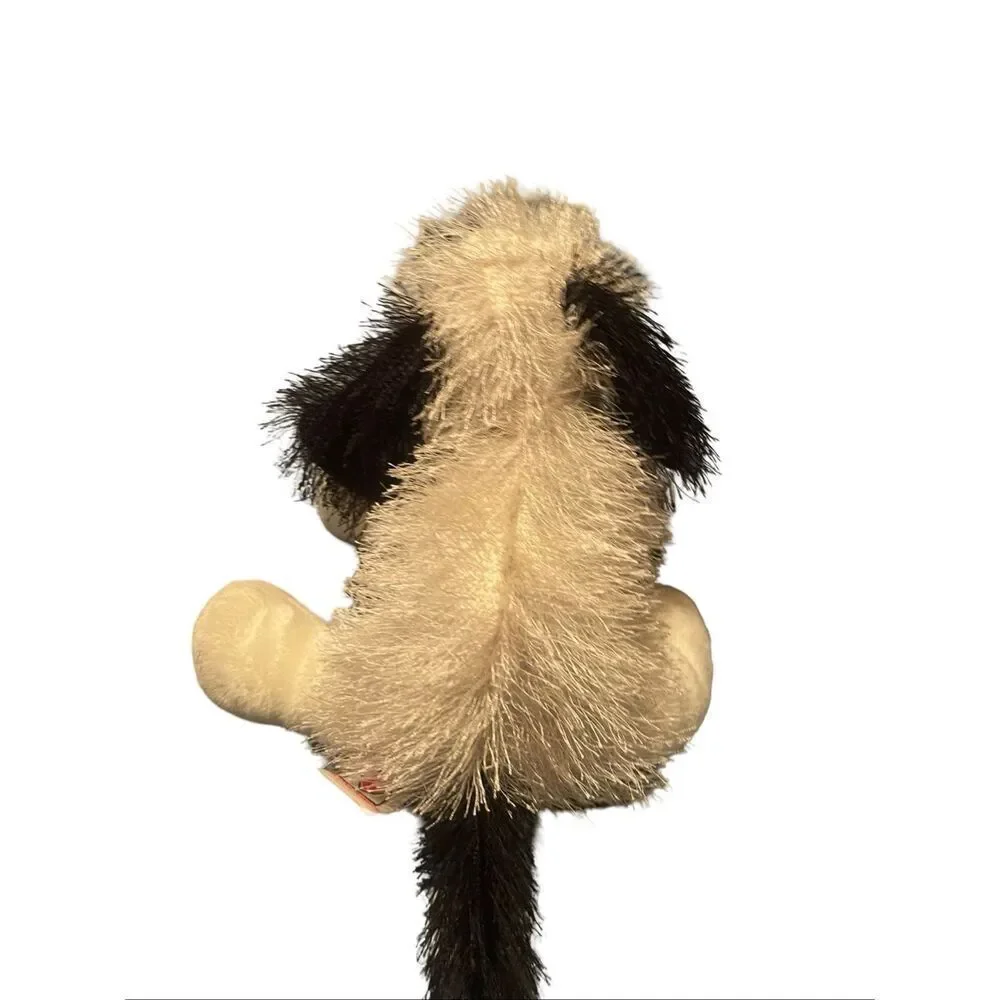 GANZ Kids Black & White Webkinz Lil'Kinz Cheeky Dog Plush Stuffed Animal Toy OS